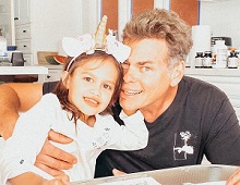 Vince Offer with his daughter