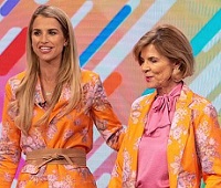 Vogue Williams with her mother