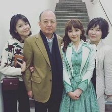 Sooyoung Choi with her family