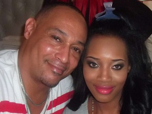 Yandy Smith with her father