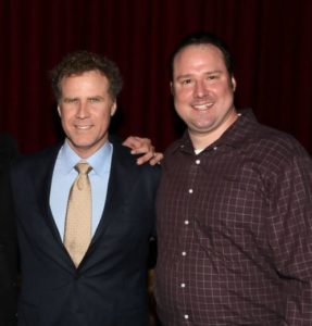 Will Ferrell with his brother