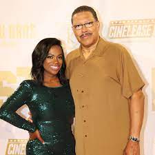 Kandi Burruss with her father